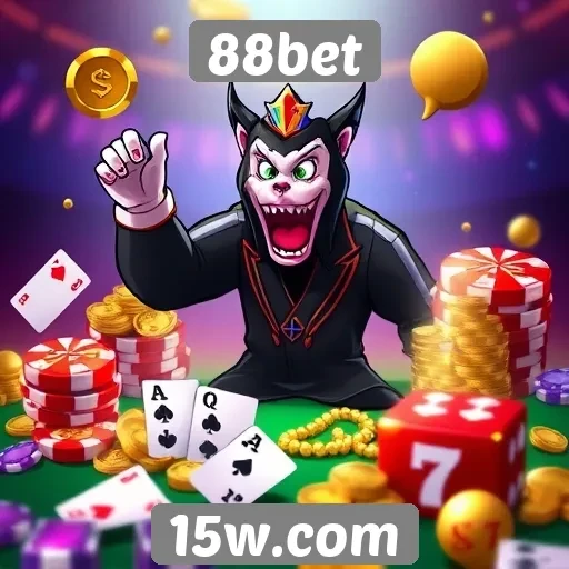 88bet oferece variedade em jogos de cassino online